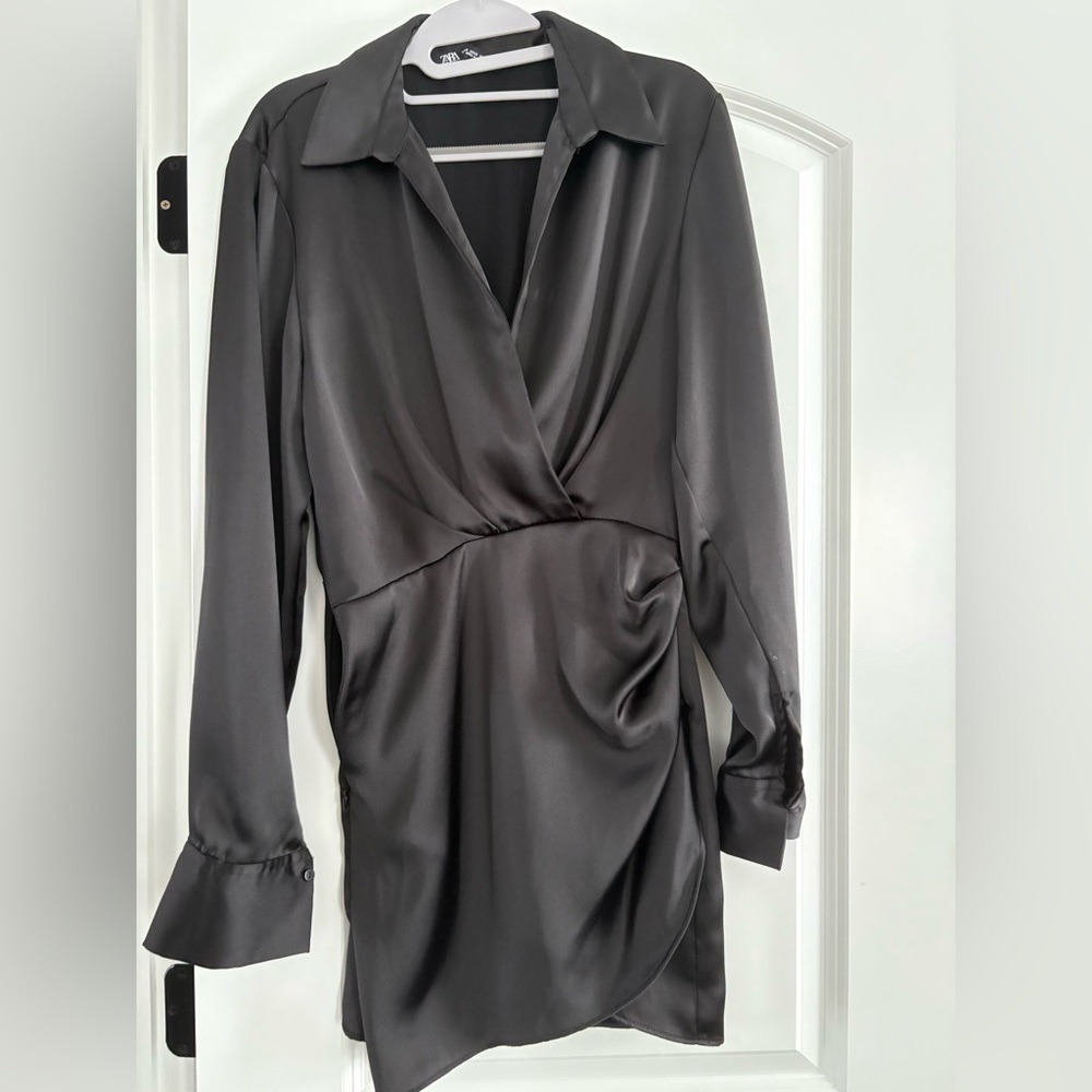 Zara Satin Cocktail dress